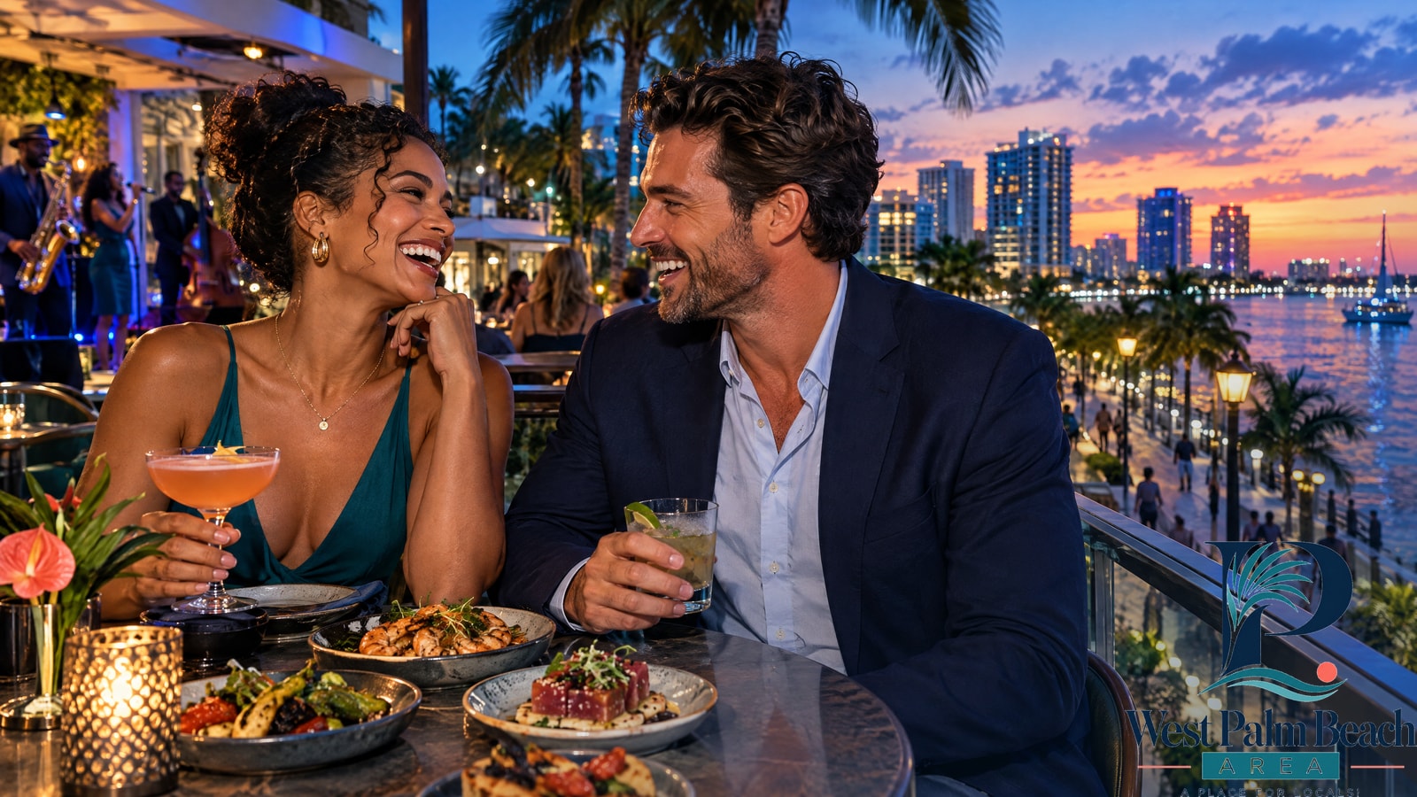 West Palm Beach Area guide cover: West Palm Beach Date Night by Vibe