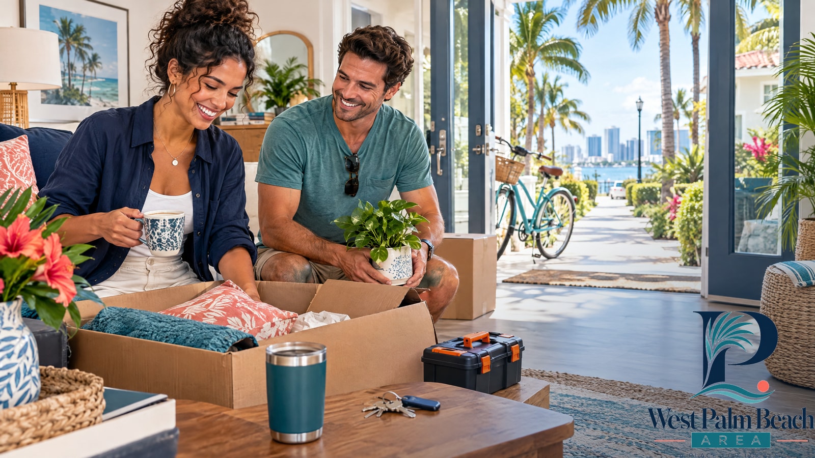 West Palm Beach Area guide cover: New to West Palm Beach? Your First 30 Days as a Local