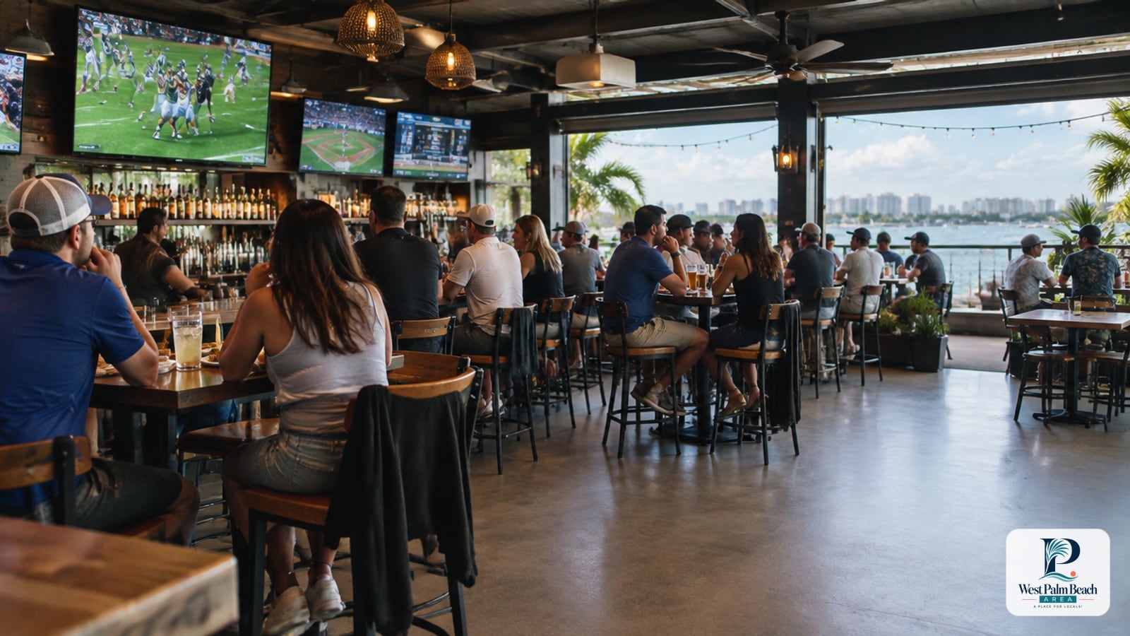 West Palm Beach Area guide cover: Where to Watch a Game in West Palm Beach