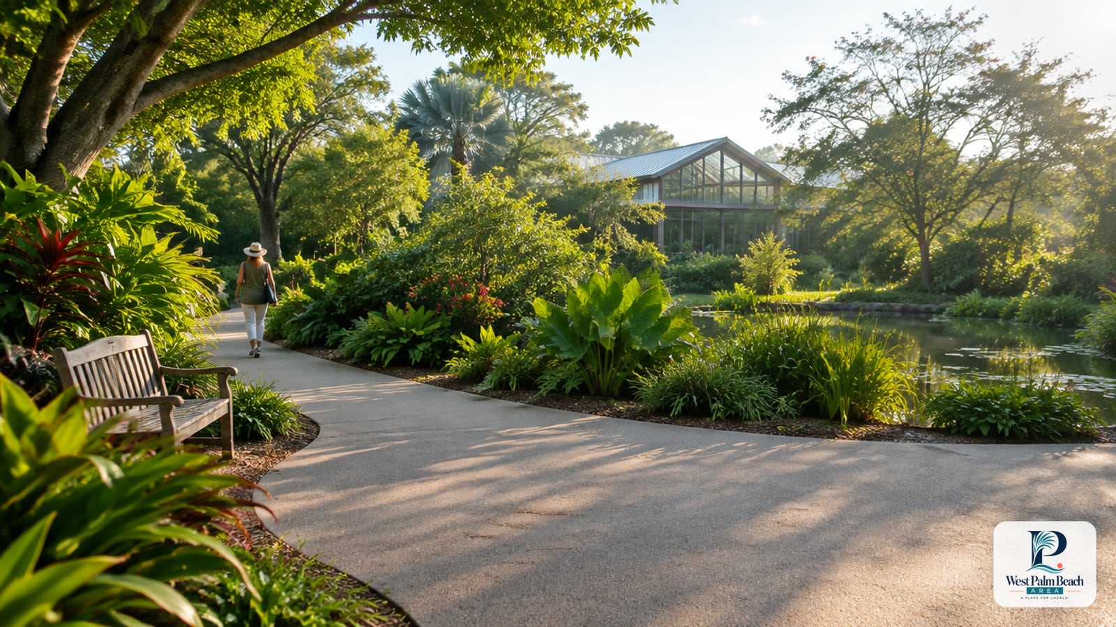 West Palm Beach Area guide cover: Mounts Botanical Garden: A Heat-Smart Visit