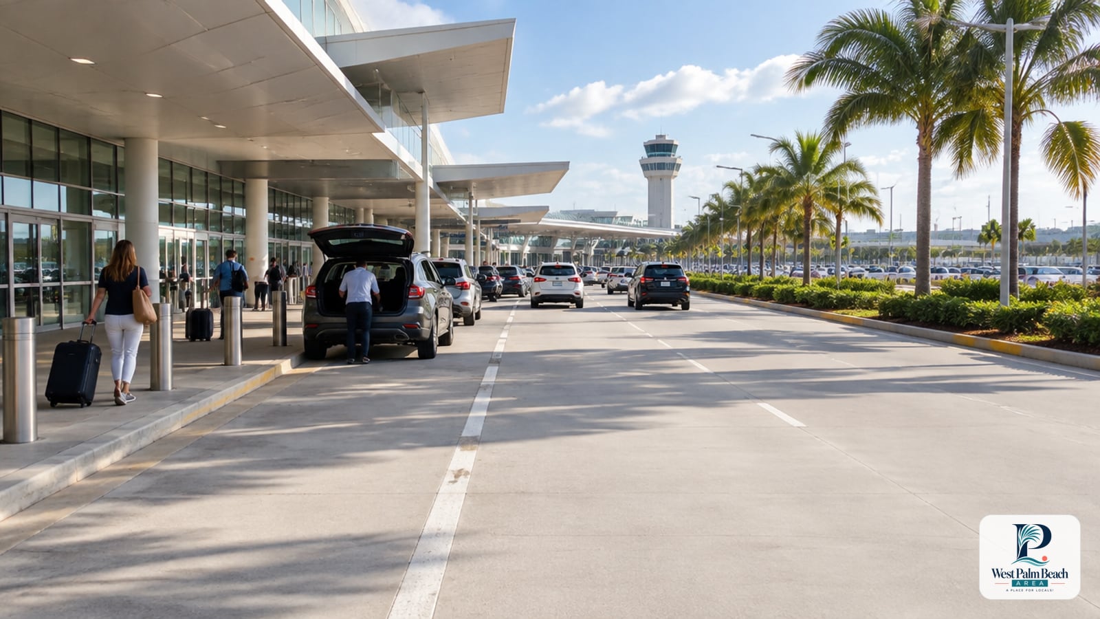West Palm Beach Area guide cover: PBI Pickup, Drop-Off and Parking: A Local Driver's Guide