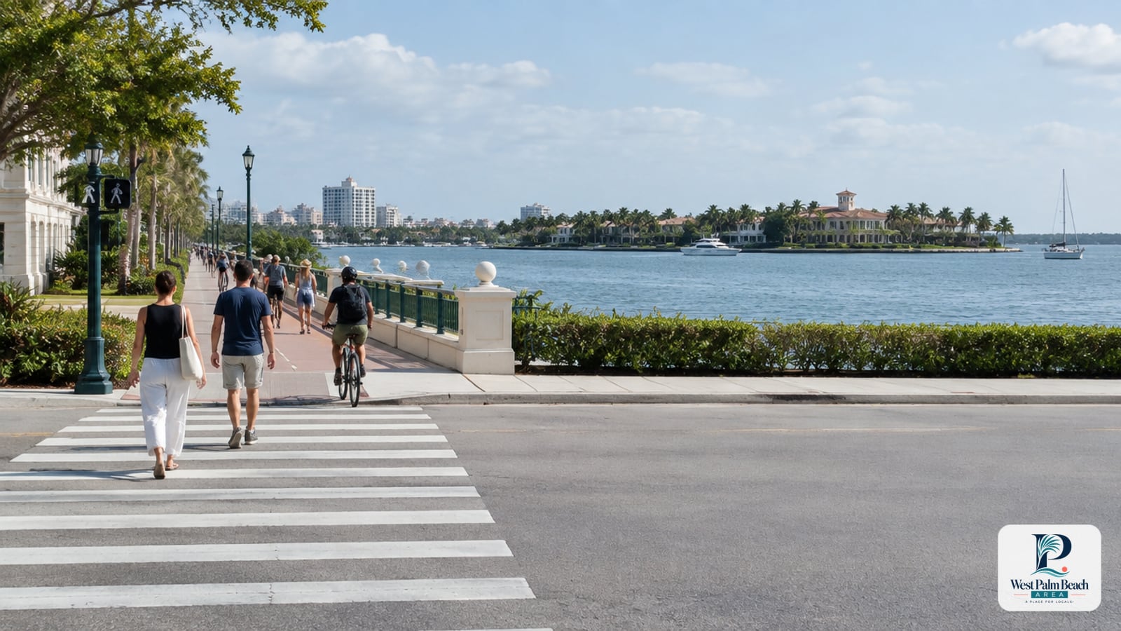 West Palm Beach Area guide cover: Downtown West Palm Beach to Palm Beach Island Without Driving