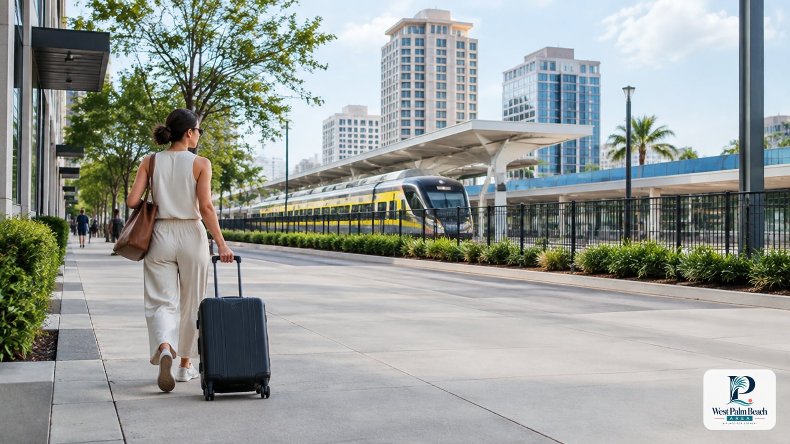 West Palm Beach Area guide cover: Hotels Within Walking Distance of Brightline West Palm Beach