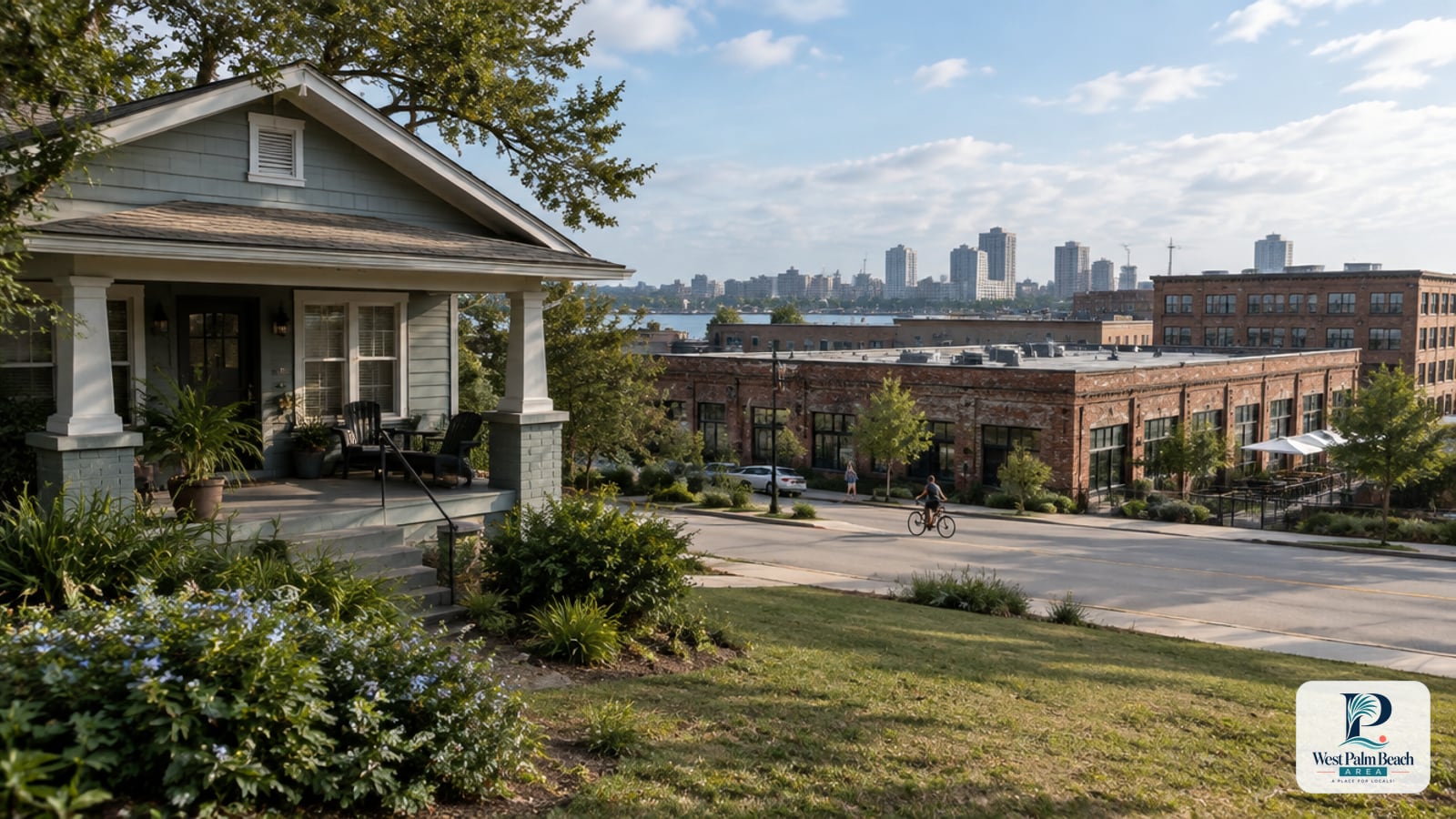 West Palm Beach Area guide cover: Grandview Heights and the Warehouse District