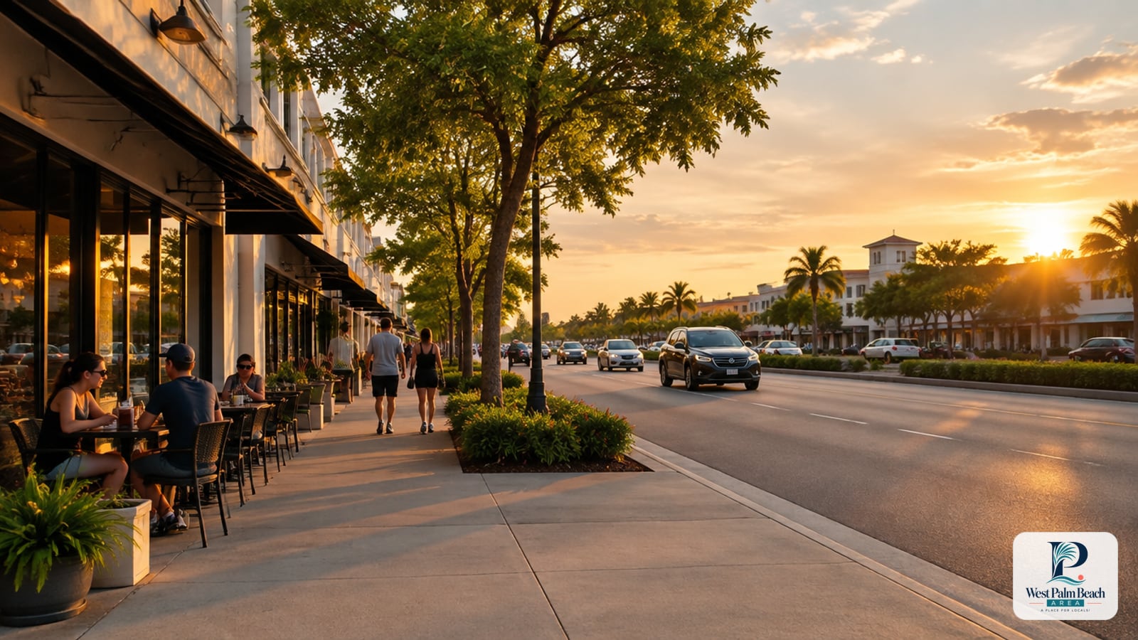 West Palm Beach Area guide cover: Palm Beach Lakes Boulevard: Where Locals Actually Stop