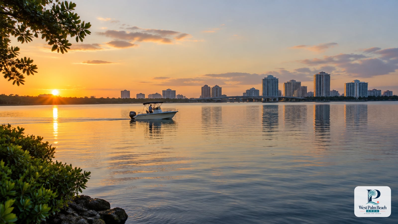 West Palm Beach Area guide cover: Lake Mangonia: Sunrise, Boating and What to Know Before You Go