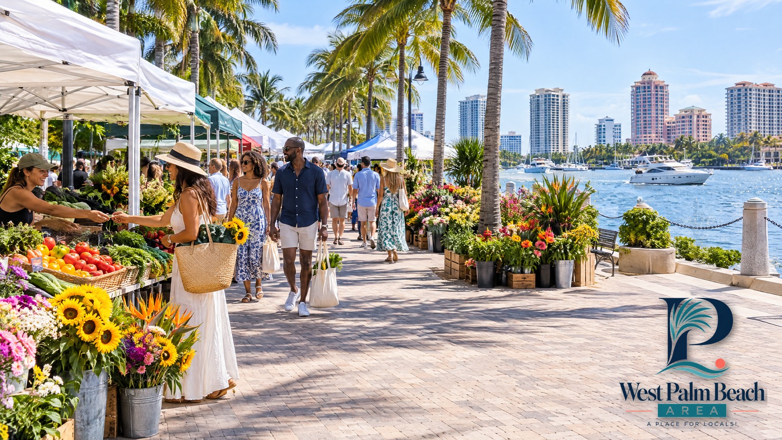 West Palm Beach Area guide cover: West Palm Beach GreenMarket Guide: Breakfast, Parking & a Perfect Saturday