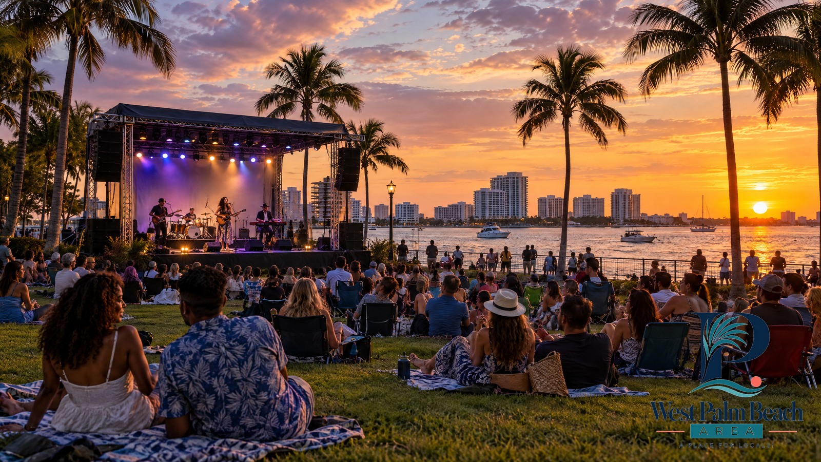 West Palm Beach Area guide cover: Clematis by Night Guide: Dinner, Parking & What to Bring