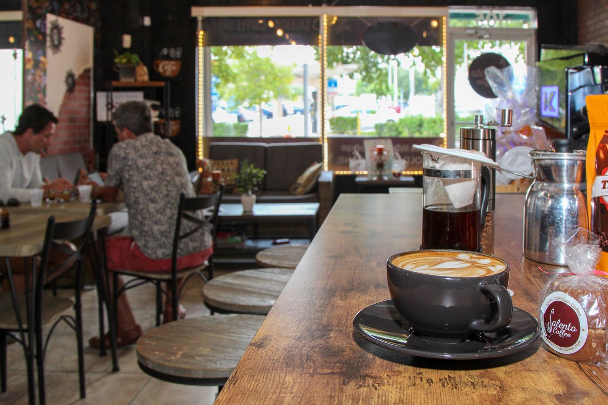 Salento Coffee, Colombian coffee and espresso bar. — supplied business image